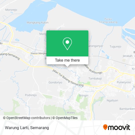 Warung Larti map