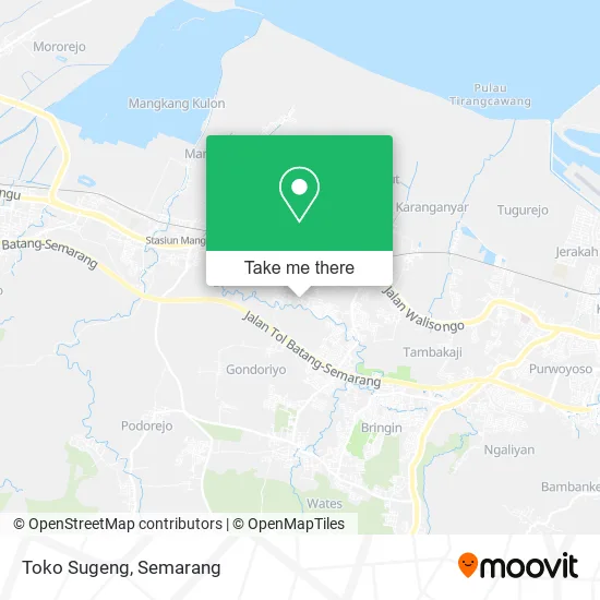 Toko Sugeng map