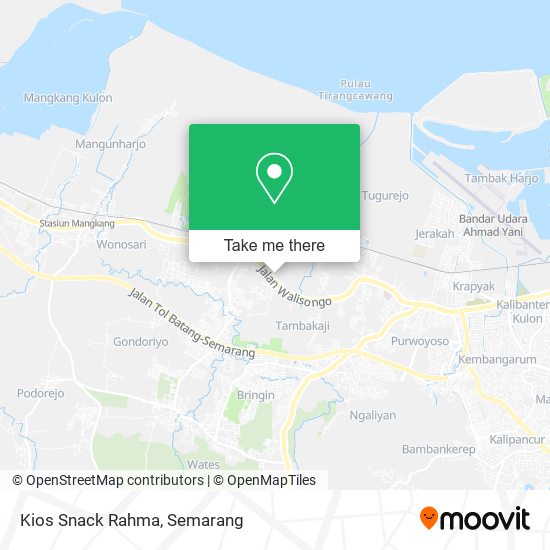 Kios Snack Rahma map