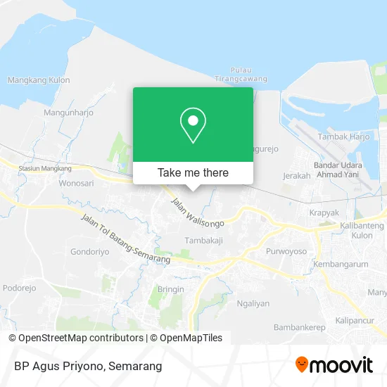 BP Agus Priyono map