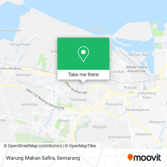 Warung Makan Safira map