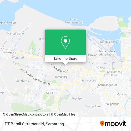PT Barali Citramandiri map