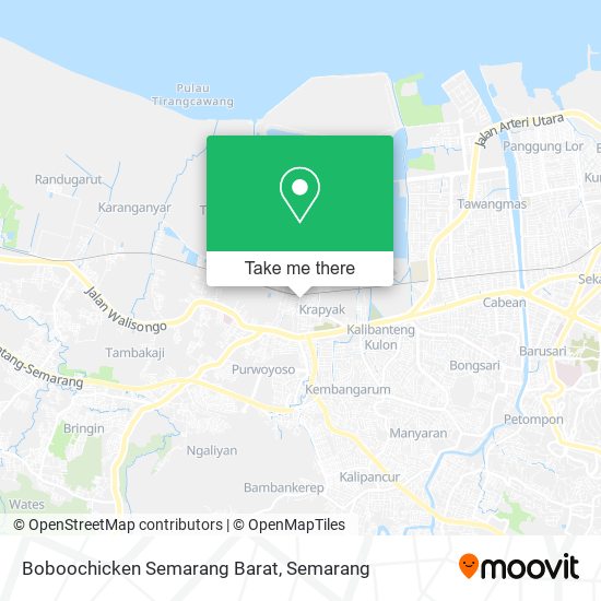 Boboochicken Semarang Barat map