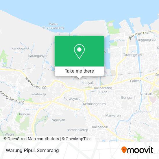 Warung Pipul map