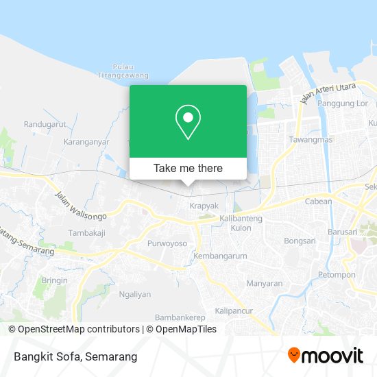 Bangkit Sofa map