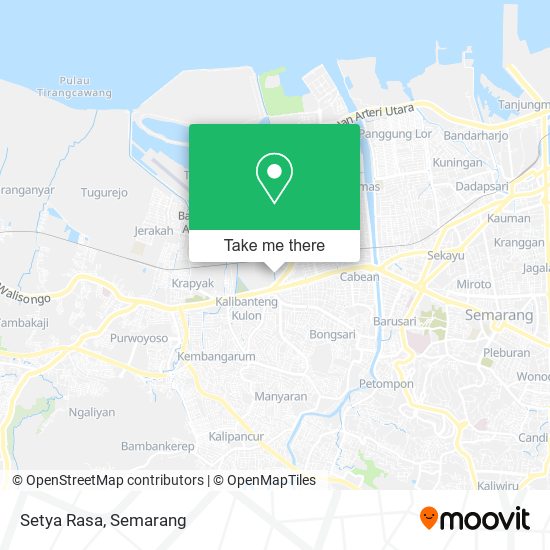 Setya Rasa map