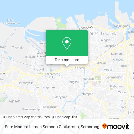 Sate Madura Leman Semadu Gisikdrono map
