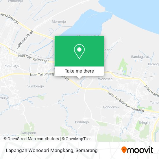 Lapangan Wonosari Mangkang map