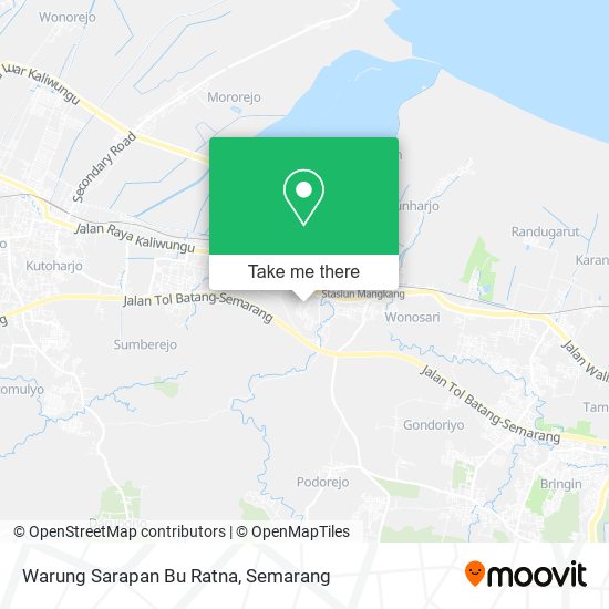 Warung Sarapan Bu Ratna map