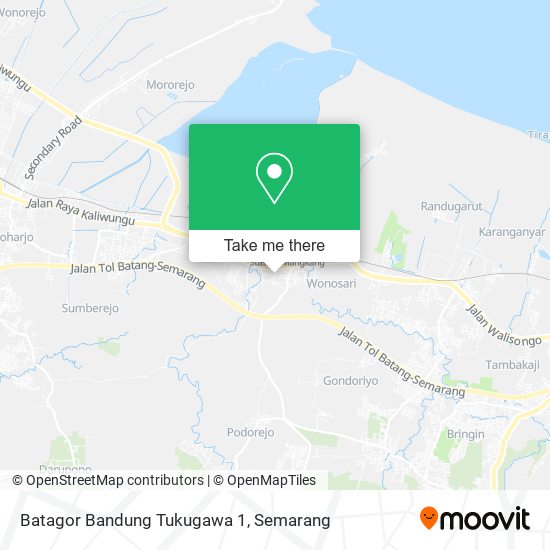 Batagor Bandung Tukugawa 1 map