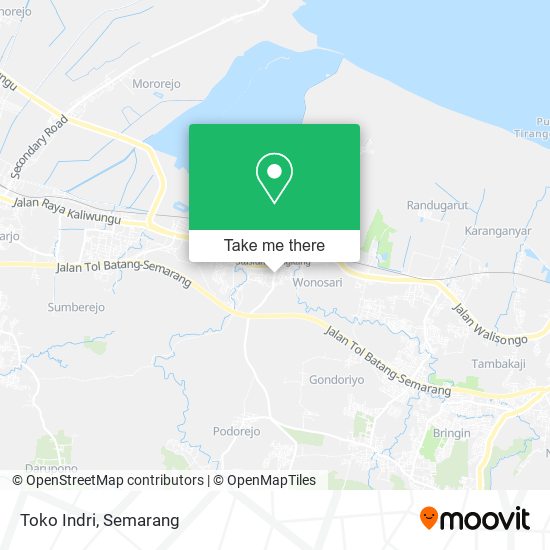 Toko Indri map