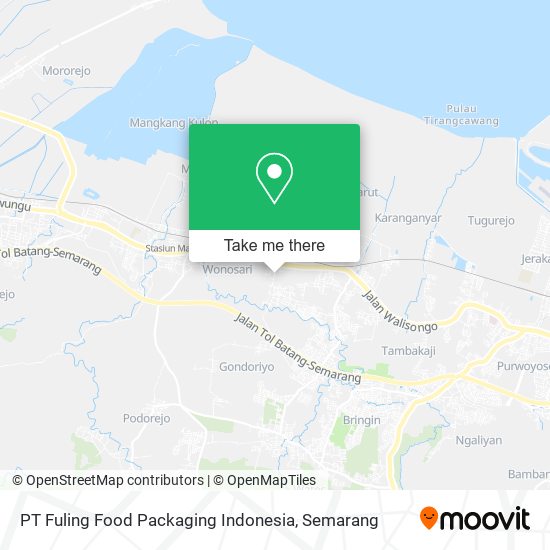 PT Fuling Food Packaging Indonesia map