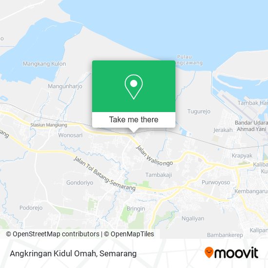 Angkringan Kidul Omah map