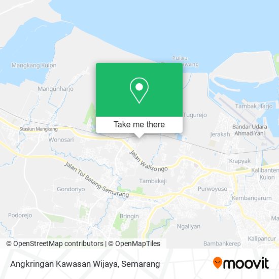 Angkringan Kawasan Wijaya map