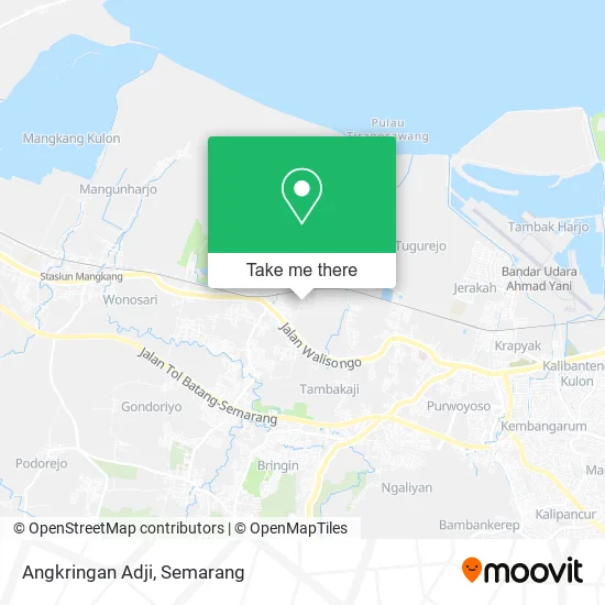 Angkringan Adji map