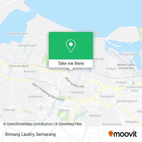 Bintang Laudry map
