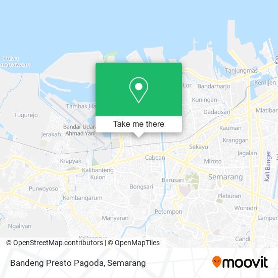 Bandeng Presto Pagoda map