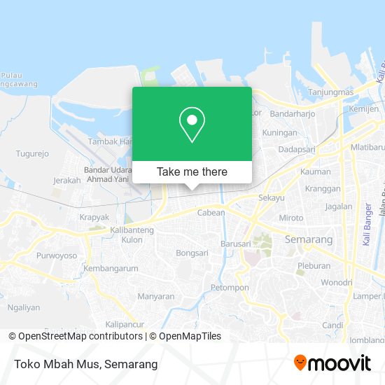 Toko Mbah Mus map