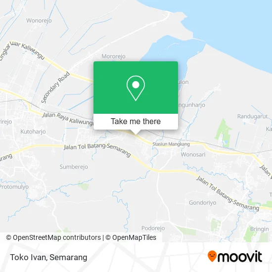 Toko Ivan map