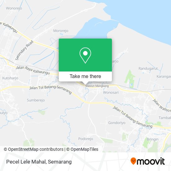 Pecel Lele Mahal map