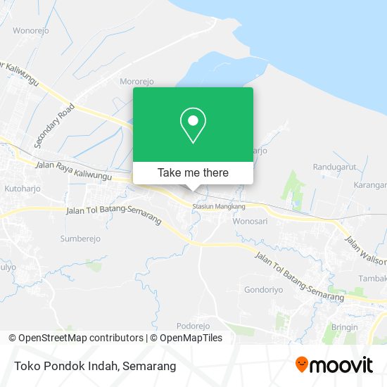 Toko Pondok Indah map