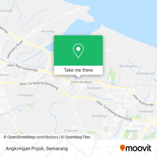 Angkringan Pojok map