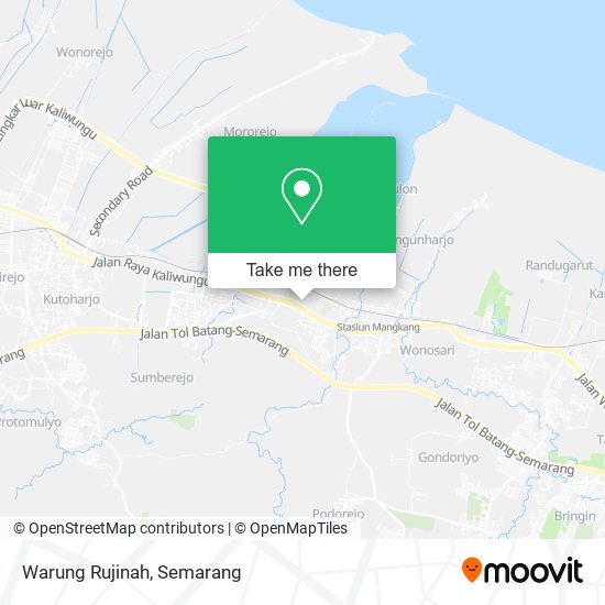 Warung Rujinah map