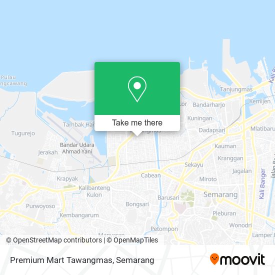 Premium Mart Tawangmas map