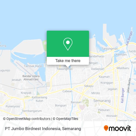 PT Jumbo Birdnest Indonesia map