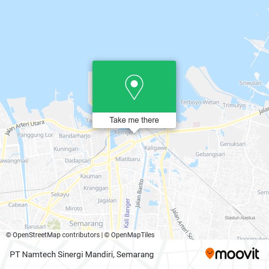 PT Namtech Sinergi Mandiri map