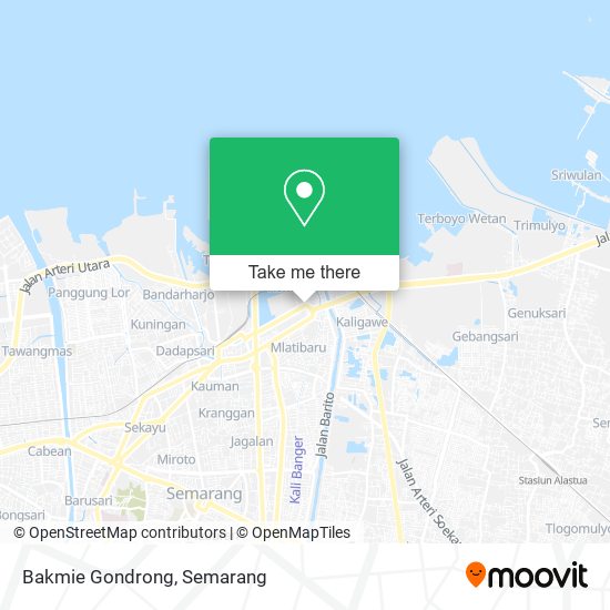 Bakmie Gondrong map