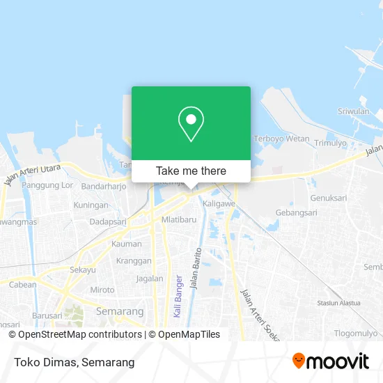 Toko Dimas map