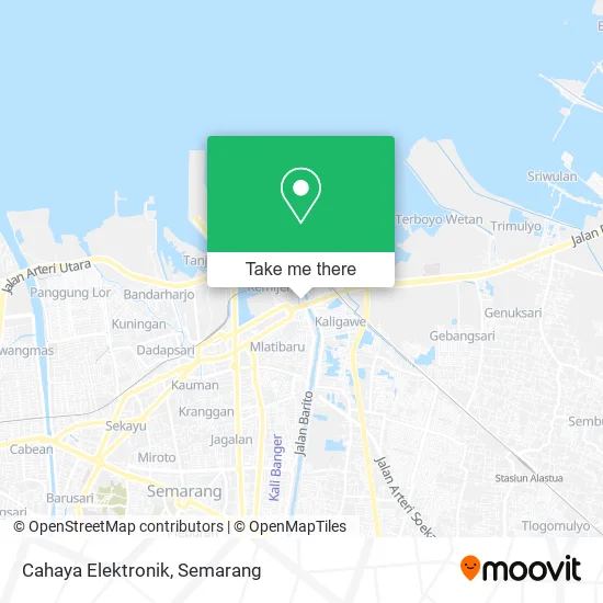 Cahaya Elektronik map