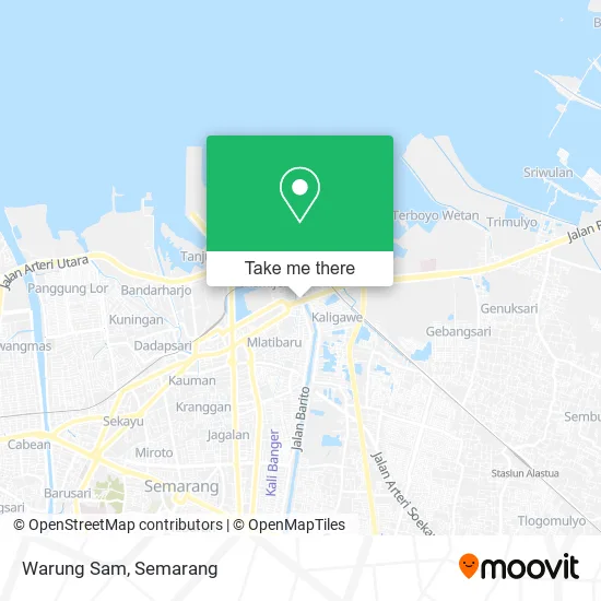 Warung Sam map