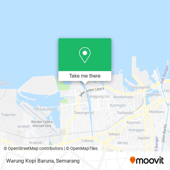 Warung Kopi Baruna map