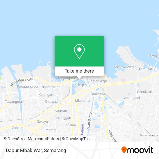 Dapur Mbak War map