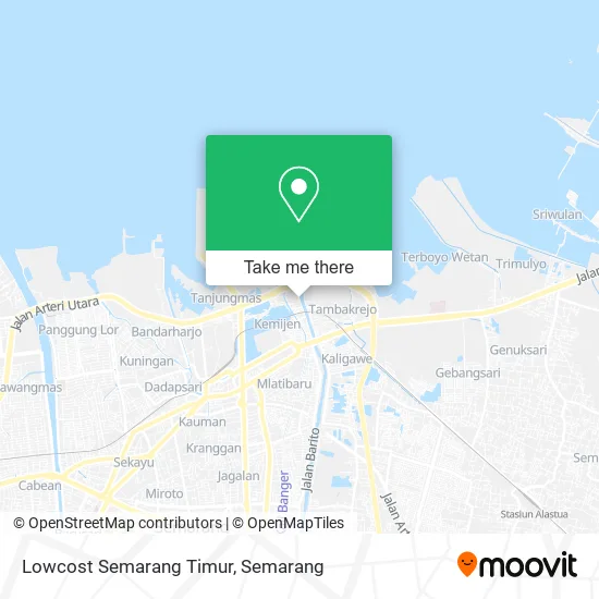 Lowcost Semarang Timur map