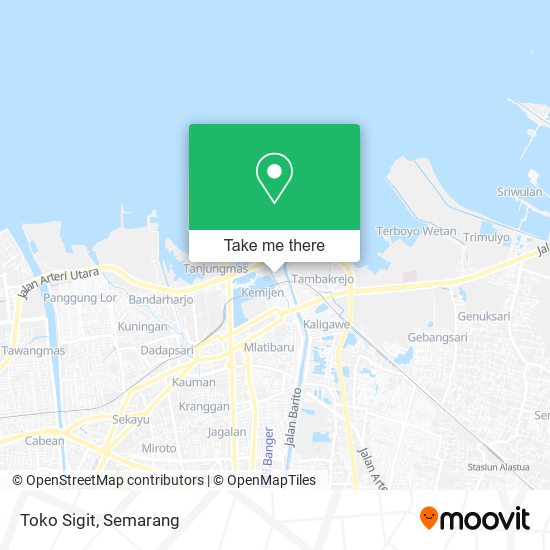 Toko Sigit map