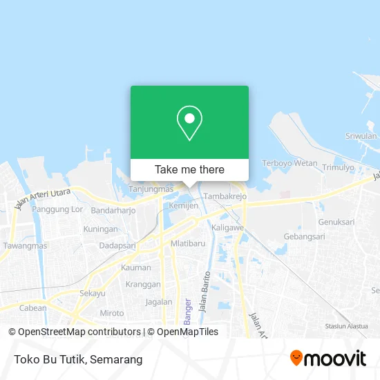Toko Bu Tutik map