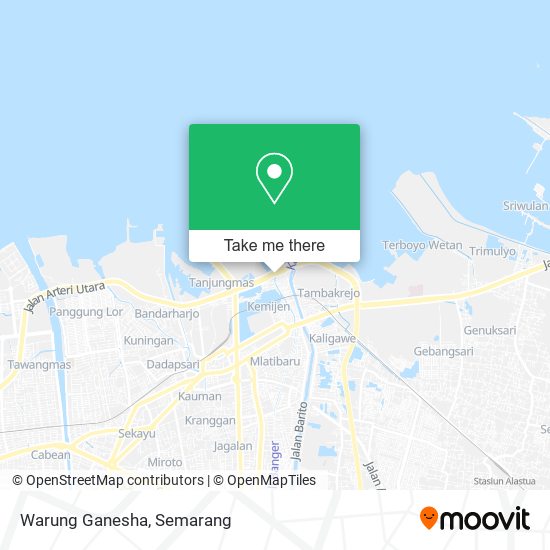 Warung Ganesha map