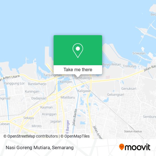 Nasi Goreng Mutiara map