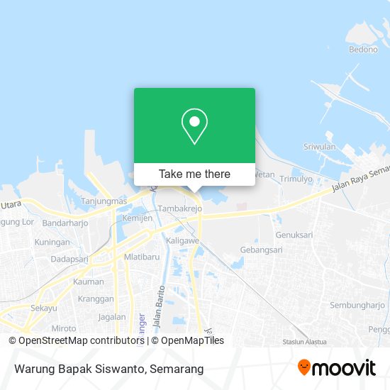 Warung Bapak Siswanto map