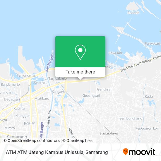 ATM ATM Jateng Kampus Unissula map