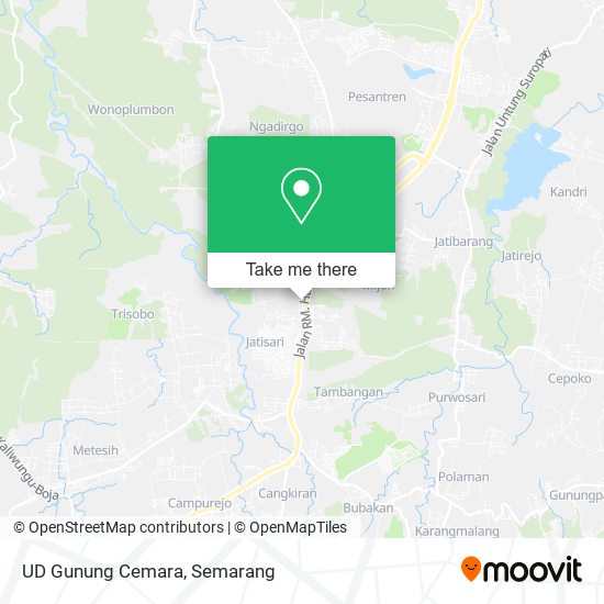 UD Gunung Cemara map