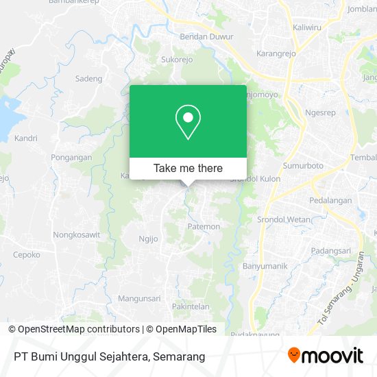 PT Bumi Unggul Sejahtera map