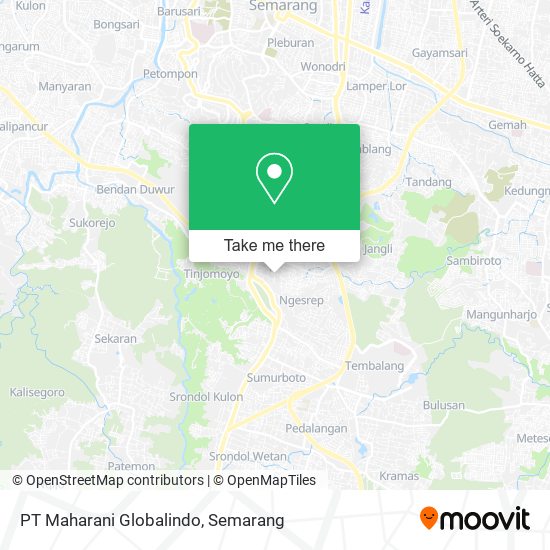 PT Maharani Globalindo map