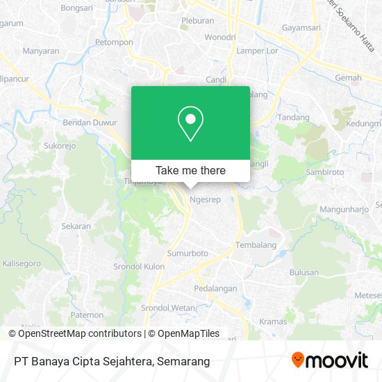 PT Banaya Cipta Sejahtera map