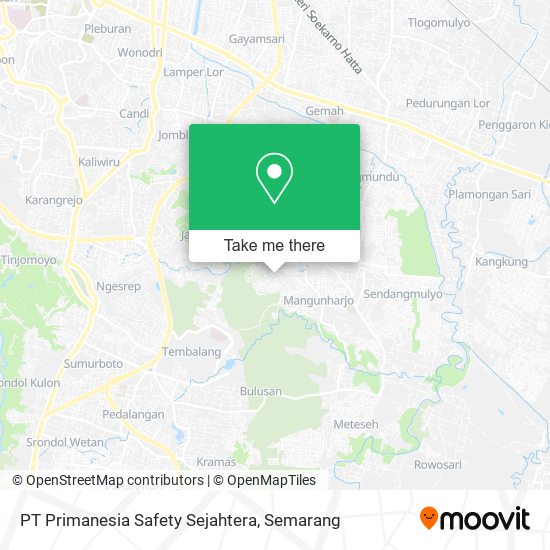 PT Primanesia Safety Sejahtera map