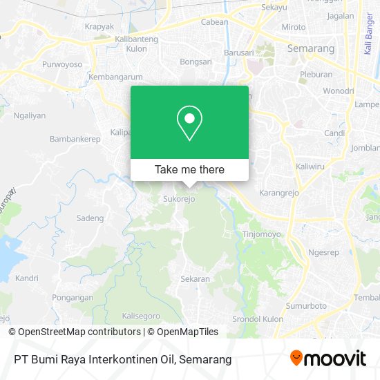 PT Bumi Raya Interkontinen Oil map
