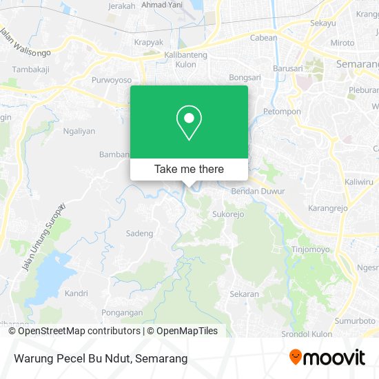 Warung Pecel Bu Ndut map
